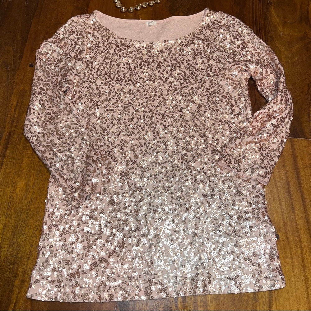 J.Crew embellished top